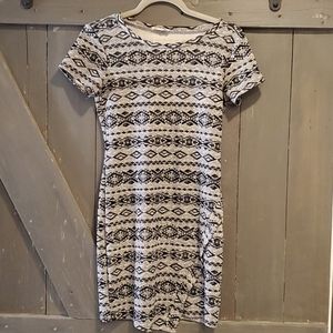 Aztec Print Dress